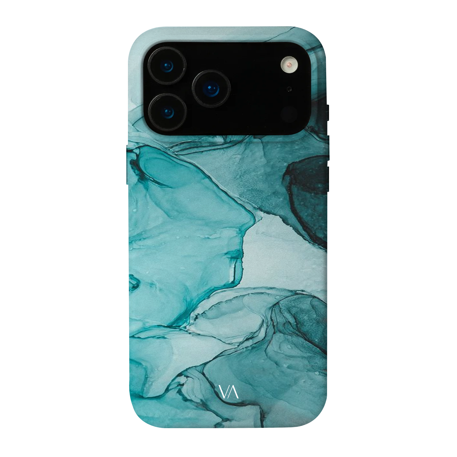 Teal Ink phone case